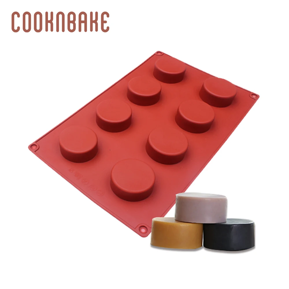 Силиконовая форма COOKNBAKE для мыла торта круглая пудинга желе выпечки инструмент