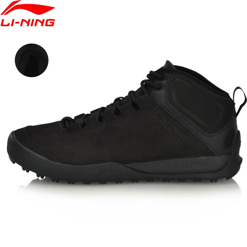 

Li-Ning Men TIGER II Outdoor Leisure Shoes Warm Fleece Anti-slip LiNing Durable Sport Shoes Walking Sneakers AHCN013