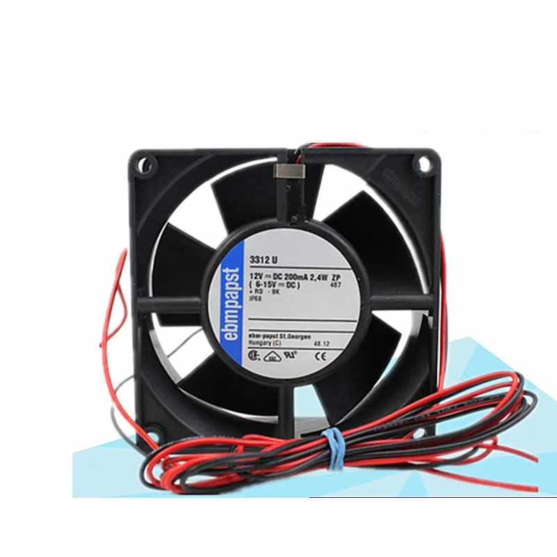 

New original 3312U fan 9232 DC 12V 0.2A IP68 waterproof axial fan