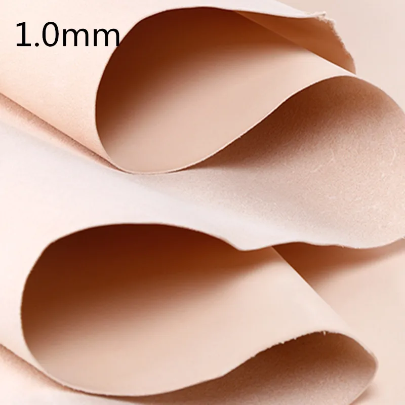 

Cowhide cow leather primary color genuine leather 1.0 mm vegetable veg. tanned leather Piece Craft DIY Belt Butt Cowhide skin