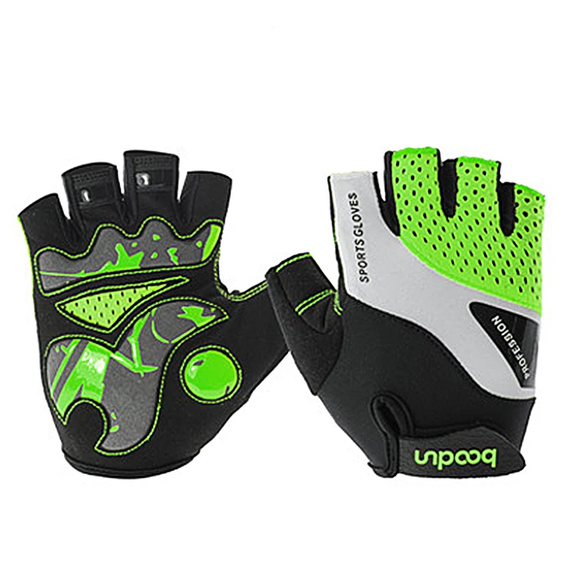 

Boodun Cycling Gloves Half Finger Bicycle Gloves Bike Gel Pad Racing Biking Gloves guantes ciclismo luva guantes bisiklet