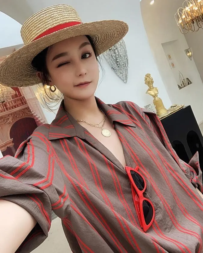 WHITNEY WANG модная Милая одежда, с поясом, на шнурке Wasit полосатая рубашка повседневное женское платье Блузка Платье