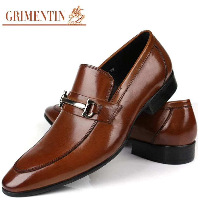 Brown Leather Italian Designer Loafers Brown Leather Italian Designer Loafers