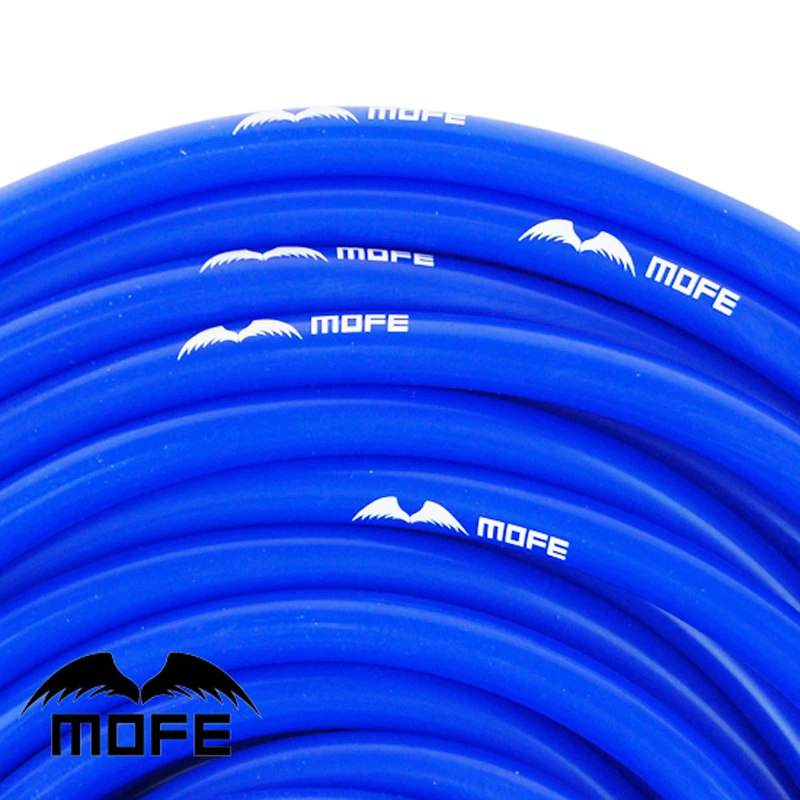 

Mofe Blue 100% 10meter 4mm silicone vacuum hose,Black Vacuum tube pipe for