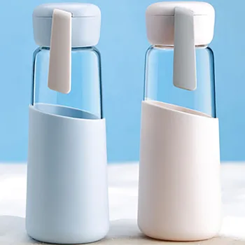 

Glass Water Bottles Gym Water Bottle Kids For Drinking Sports Bottles Cute My Bottle Botella De Agua Shaker Crystal WZD124