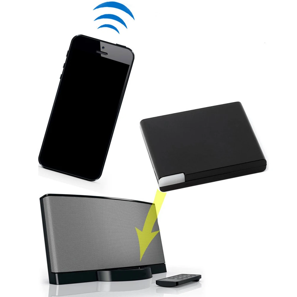 A2DP 30pin Разъем беспроводной музыкальный приемник Bluetooth адаптер аудио для