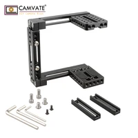 dual use CAMVATE Dual-use Adjustable Cage for 80D, GH5 (Basic) C1722 camera photography accessories (3)