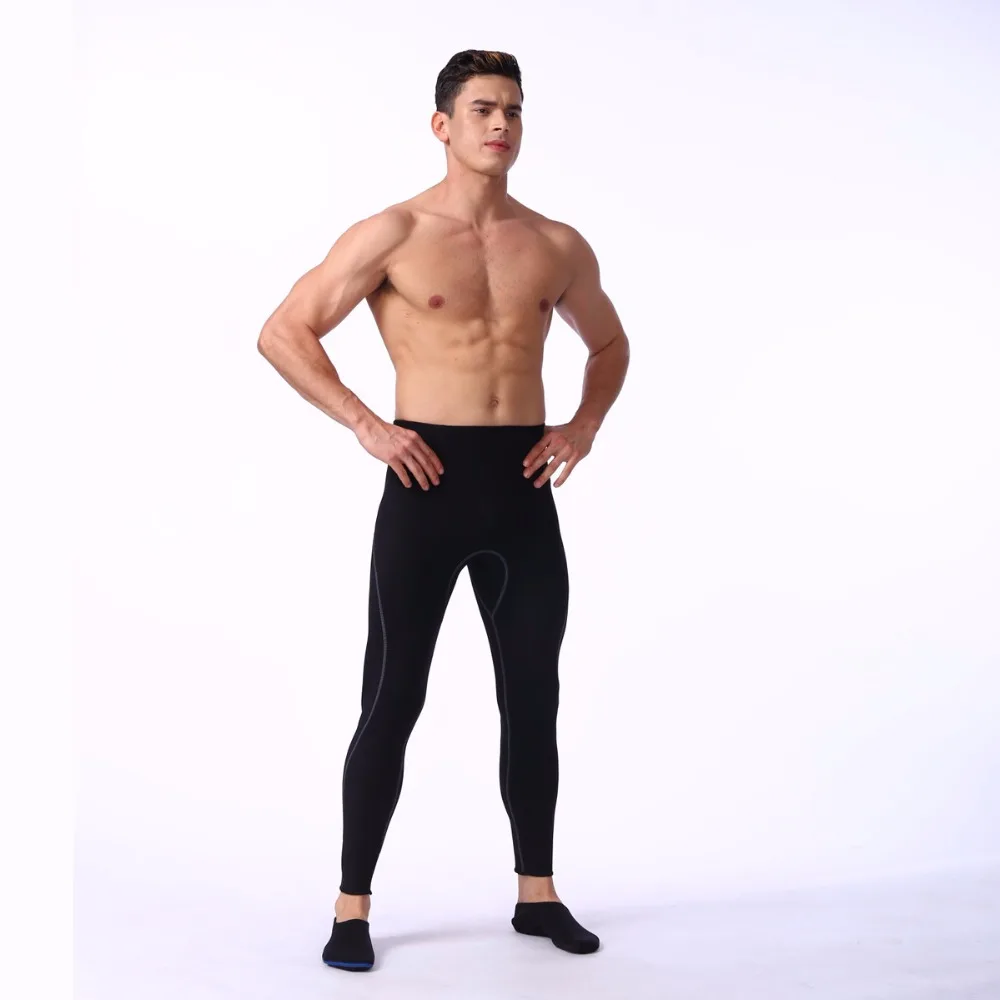 

Rowing Sailing Black Neoprene Ankle-length Diving Pants Men Women Durable Scuba Surf Swim Trousers Snorkeling