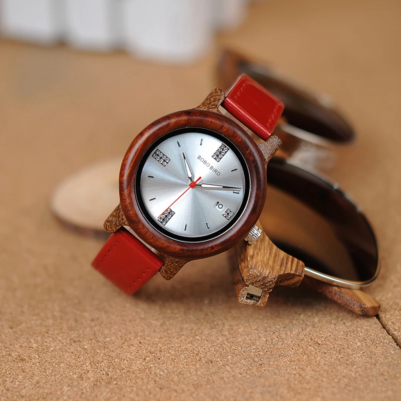BOBO BOIR V-P29 женские часы модные кварцевые часы высокого качества деревянные часы erkek kol saati
