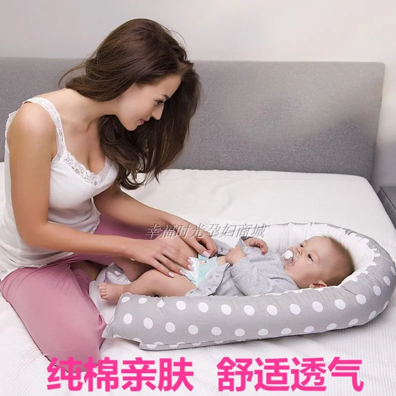  Portable baby sleeping bag newborn autumn and winter thickening baby holding anti-kicking spring re