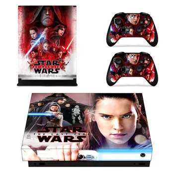 

Star Wars The Last Jedi Faceplates Skin Console & Controller Decal Stickers for Xbox One X Console + Controller Skin Sticker