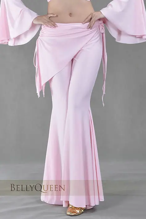 Юбка для танца живота облегающие брюки - Цвет: pink