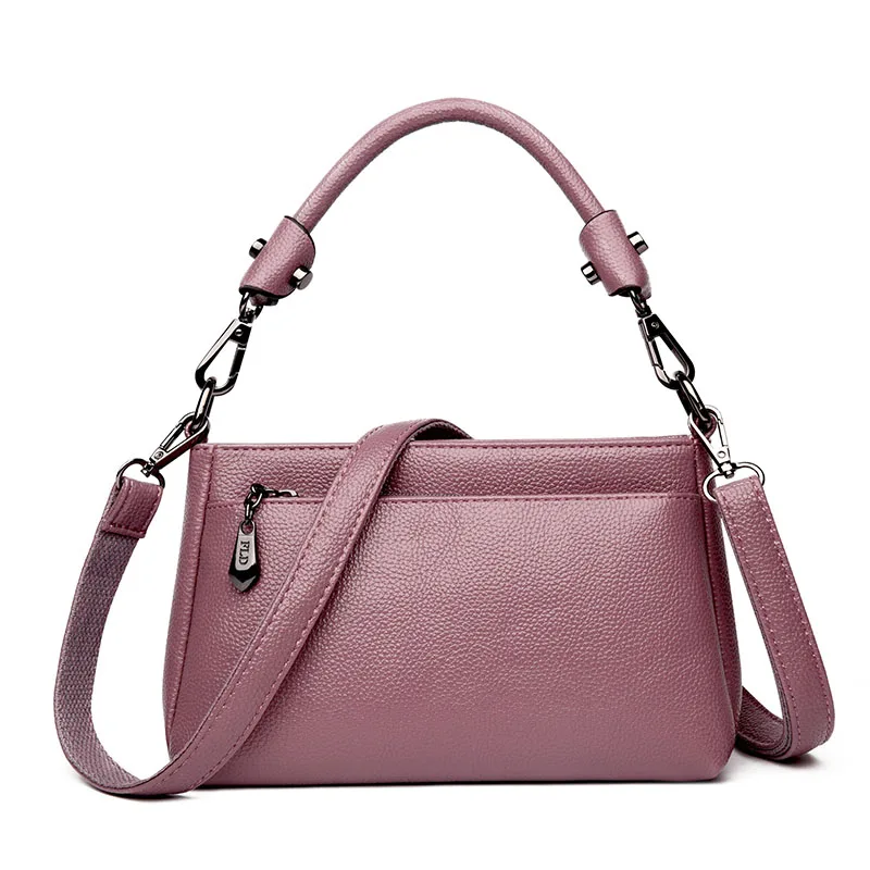 

brand women handbag soft leather bag female shoulder messenger bags fashion crossbody bag purse