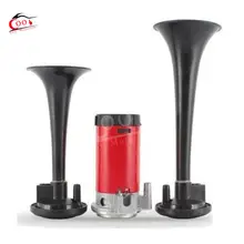 Motorcycle Dual Trumpet Air Horn 12 Volt 150dB for Car Truck RV Train Boat