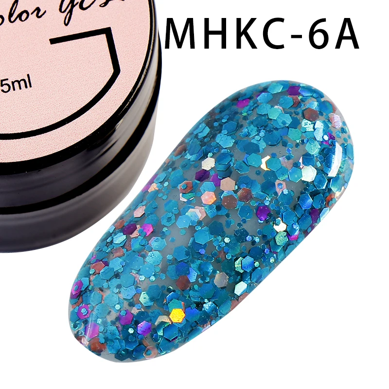 Girl2girl Nail Gel Polish Dream Diamond Sparkling Bling Uv Gel Nail Polish Glitter Led Cure Soak Off Nail Gel Official Store