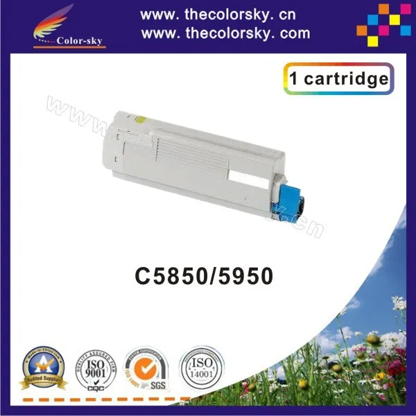 

(CS-OC5850) compatible toner cartridge for OKI C5850 C5950 C 5850 5950 43865721 - 43865724 43865717 - 43865720 kcmy 8/6k freedhl