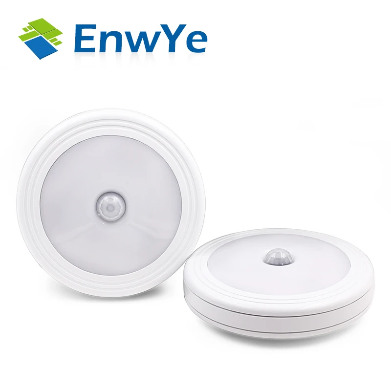 

Magnetic Infrared IR Bright Motion Sensor Activated LED Wall Night Light Auto On/Off Battery Operated for Hallway Pathway