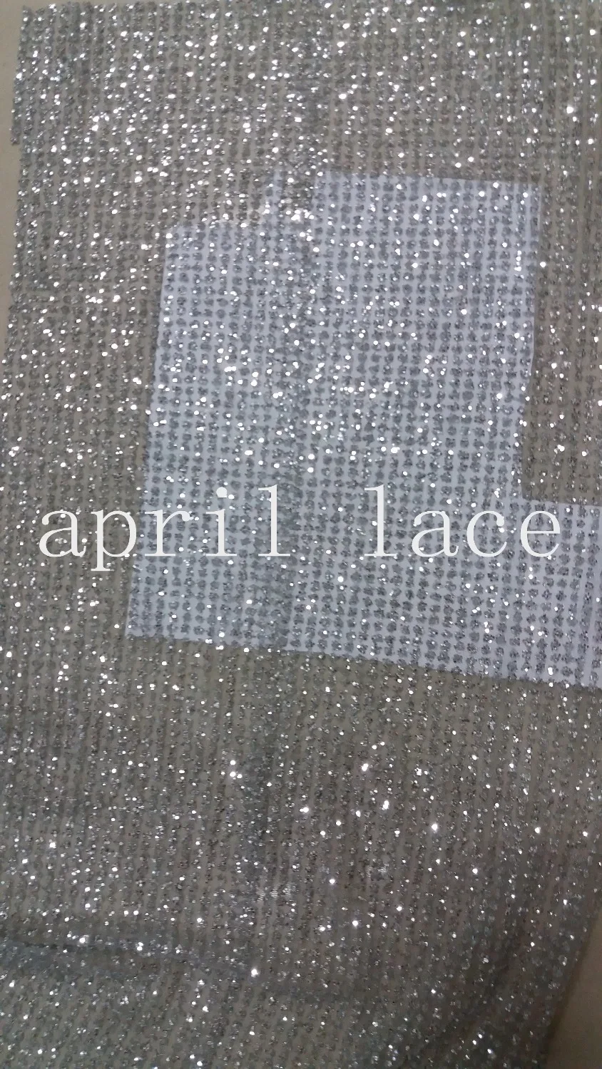 

HLL004 приклеенная блестящая пудра серебряная полоса блестящая ручная печать узор тюль сетка для вечернего платья/пилы, отправка dhl или fedex