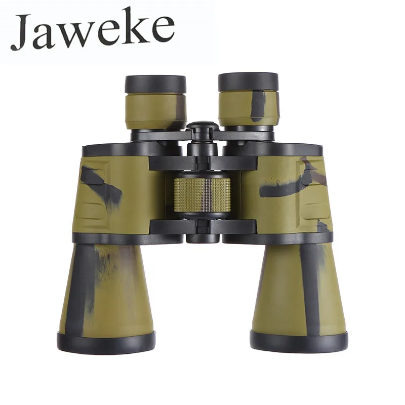 Камуфляжный бинокль JAWEKE 20X50 мощный телескоп дальность обзора до 3000 м для охоты