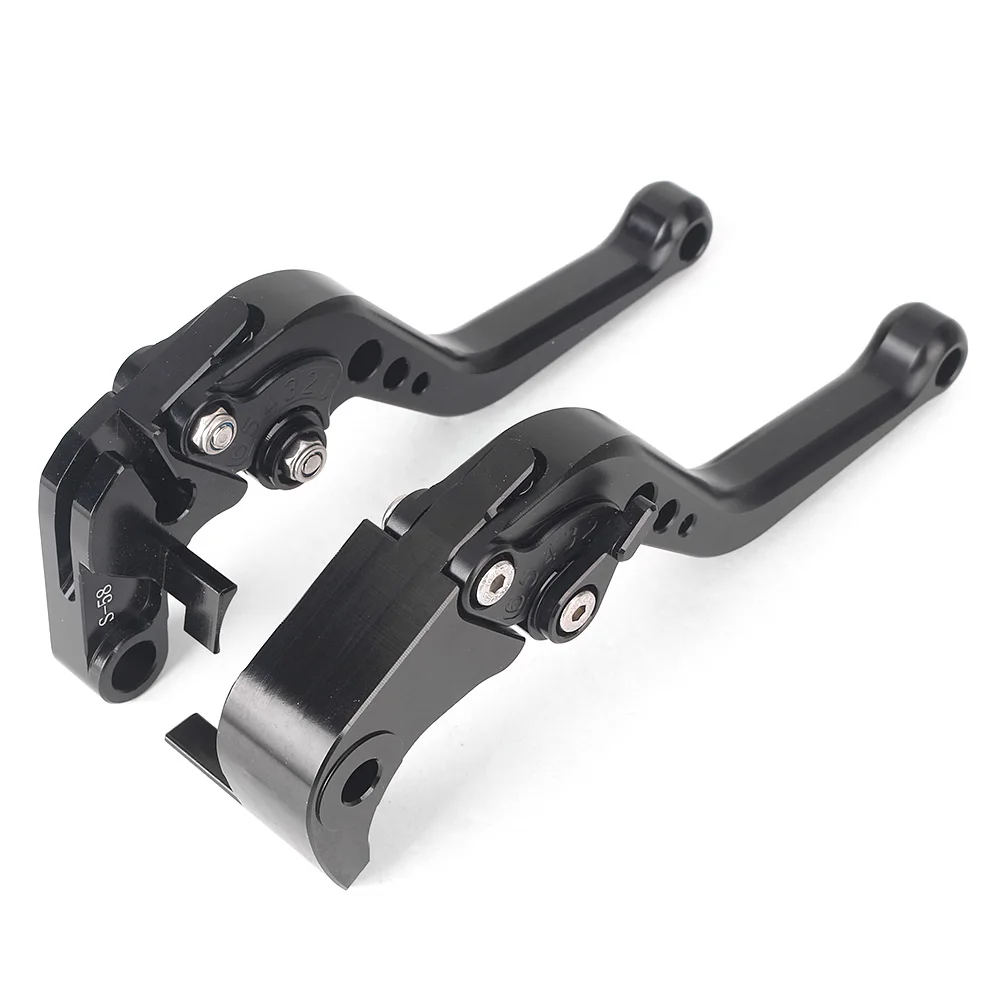 CNC алюминиевый короткий регулируемый тормоз сцепления рычаги для Suzuki GSXR 600 750