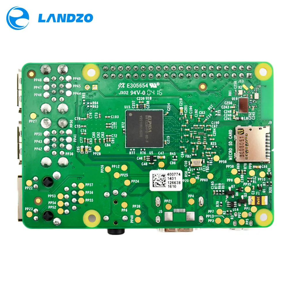 Raspberry Pi 3 Model B Board 1GB LPDDR2 BCM2837 Quad-Core Ras PI3 BPI 3BPI 3 B with WiFi&Bluetooth
