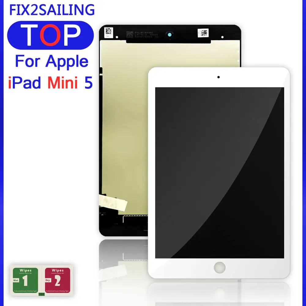 

7.9" For iPad Mini 5 Mini5 2019 5th Gen A2124 A2126 A2133 New LCD Display Touch Screen Panel Assembly Replacement LCD