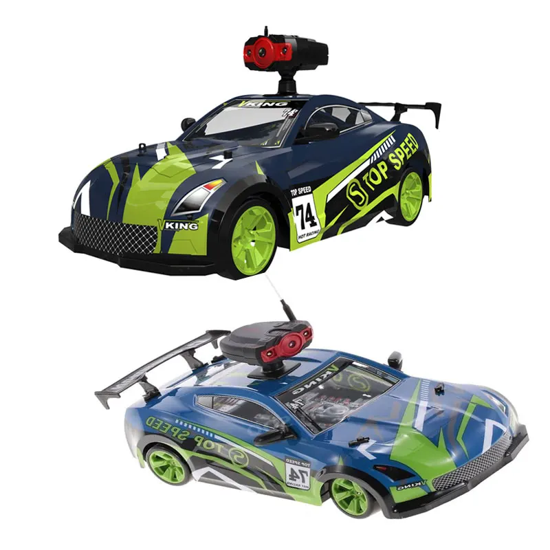 1:14  RC Racing Car 4WD High-speed Remote Control Car 181401 2.4G 15km/h Drift RC Car with 0.3MP Camera Off-Road  RTR 