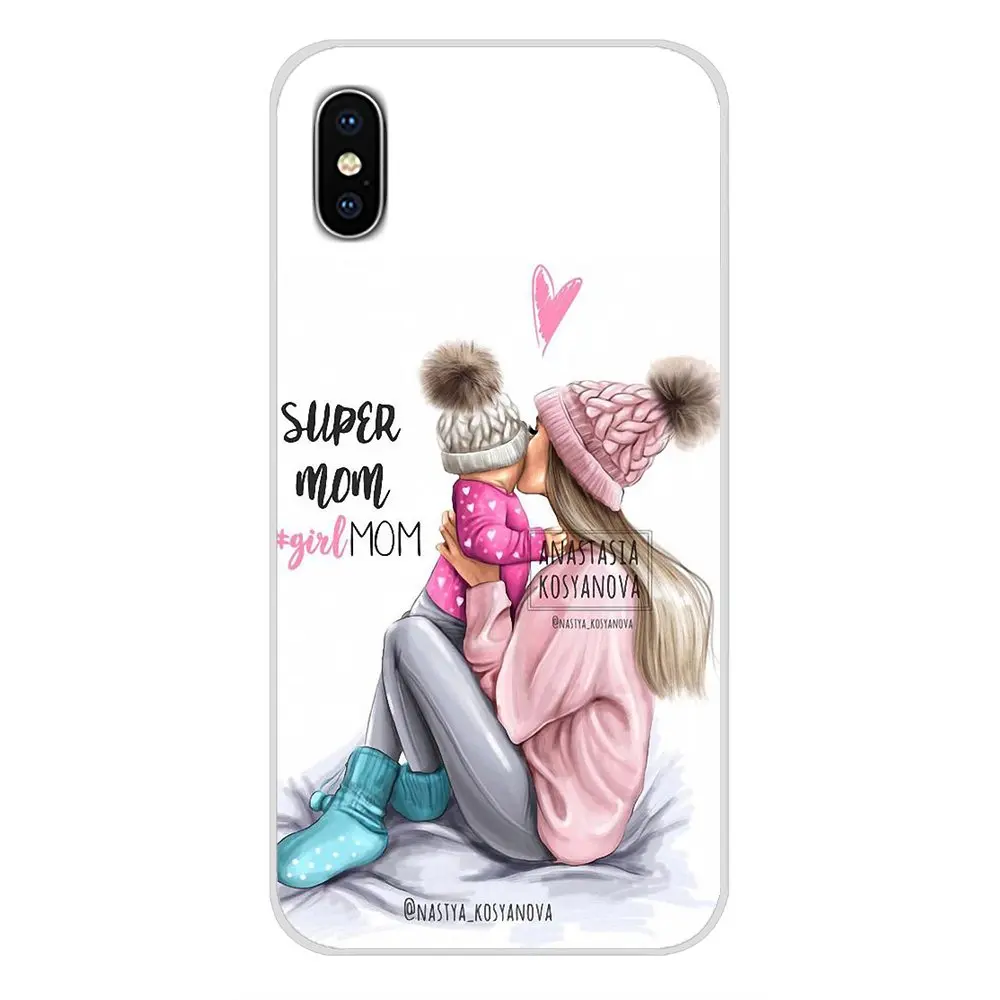 Для huawei P Smart mate Honor 7A 7C 8C 8X9 P10 P20 Lite Pro Plus Princess Super MaMa baby mom girl аксессуары чехол для телефона - Цвет: images 6