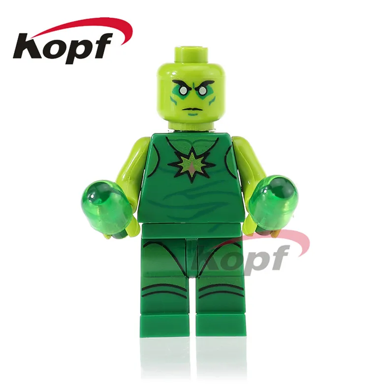 

50Pcs PG294 Super Heroes X-Men Radioactive Man Wolverine Split Claw Union Jack Building Blocks Christmas Gift Toys for children