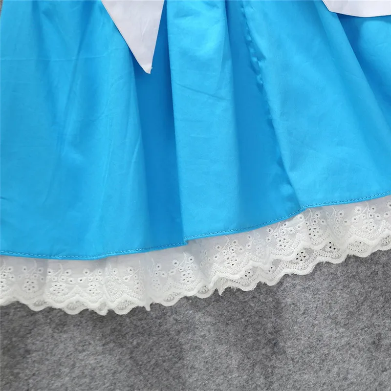 Костюм Алисы в стране чудес платье лолиты маскарадный костюм горничной для детей