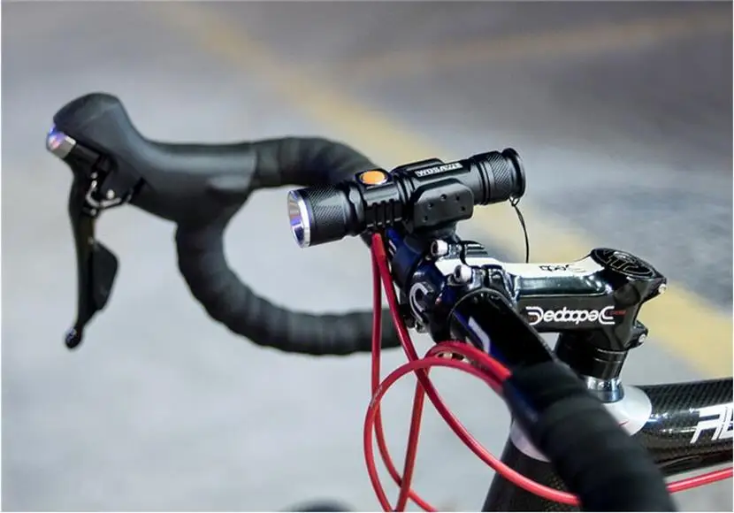 Clearance 2019 Wosawe T6 LED Bicycle Light Super Light USB Rechargeable Bike Waterproof Built-in Battery Head Front Bike Light Flashlight 10