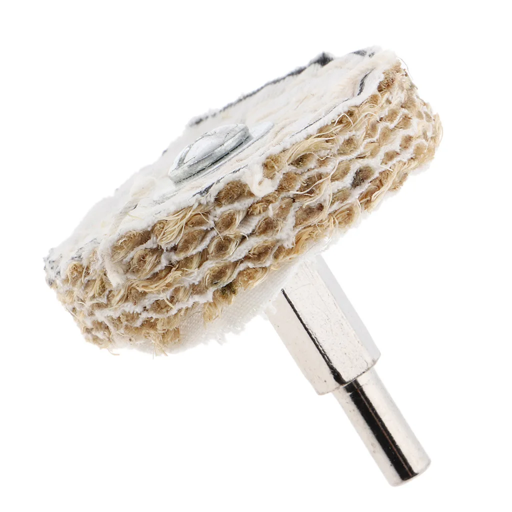 1 Piece -Assorted Linen Polishing Grinding Buffing Wheel Brush for Polisher Machine Replacements /Accessory