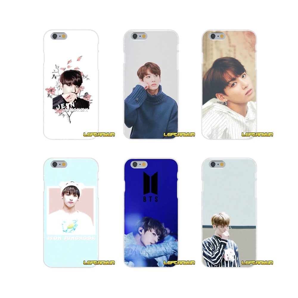 JUNGKOOK защитные аксессуары для рисования чехлы телефонов iPhone X 4 4S 5 5S 5C SE 6 6S 7 8 Plus |