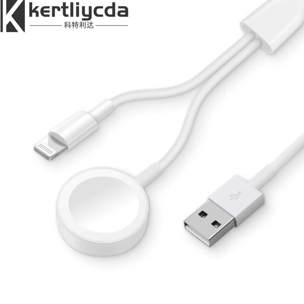 2 in 1 Charging adapter for iPhone X XR XS Max 6S 7 8 plus USB Charging