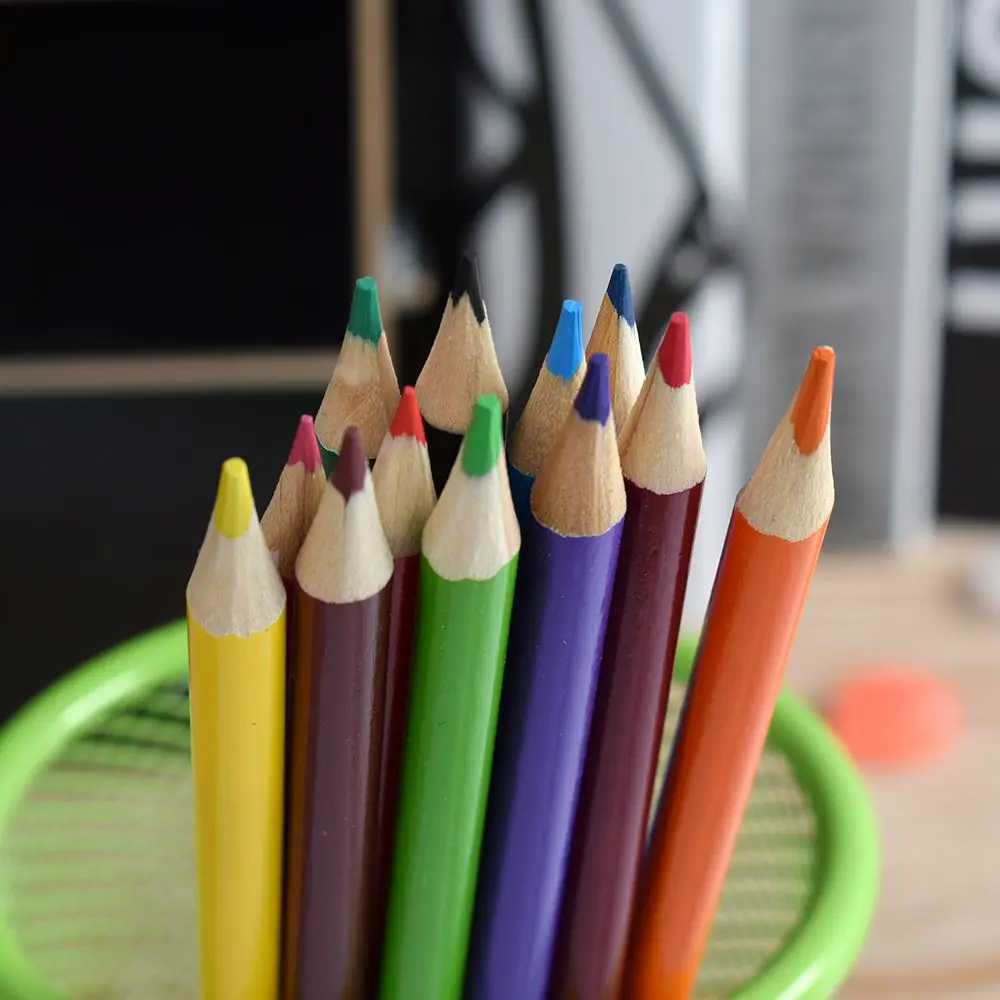 Лимит показывает 12 шт нетоксичные цветные карандаши для рисования 12 цветов рисуйте наброски HS школьные принадлежности живопись кабинетные канцелярские принадлежности