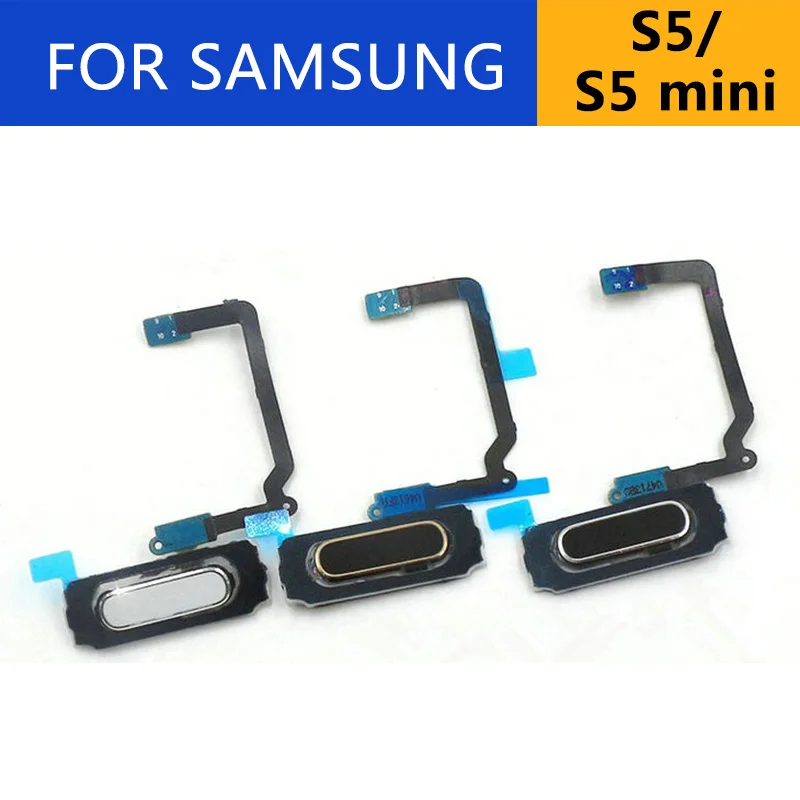 Оригинальный шлейф для дома Для Samsung Galaxy S5 G900 G900H G900F Mini G800 G800F задней панели