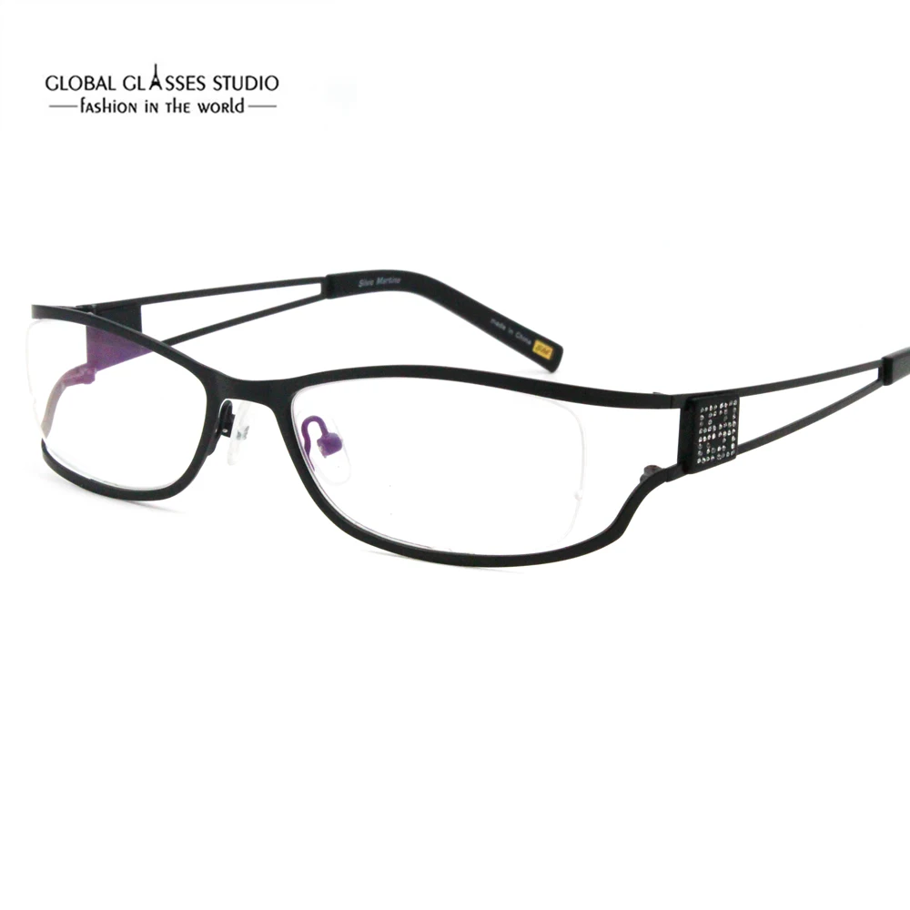 Buy Free shipping Graceful Lady Metal Eyeglasses
