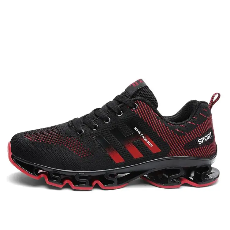 Кроссовки Для мужчин кроссовки New высокого качества дышащая обувь blade спортивная обувь мужская спортивная кроссовки для бега size39-47 - Цвет: 2