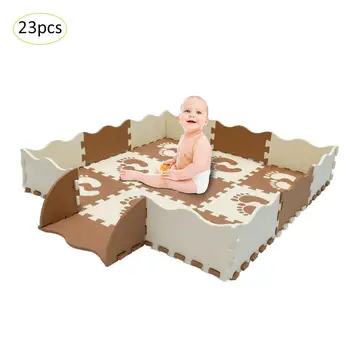 

23pcs EVA Footprint Puzzle Kindergarten Foam Mat Children Antiskid Play Carpet 30x30cm Safety Material And Tasteless Mats