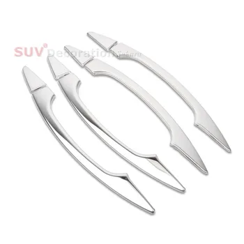 

For Audi A3 8V 2012 2013 2014 2015 2016 2017 2018 Stainless Exterior Accessories Car Door Handle Stripe Cover Trim 8pcs