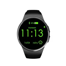 Neue kw18 smart watch bluetooth pulsmesser intelligente smartwatch unterstützung sim tf karte für apple samsung telefon