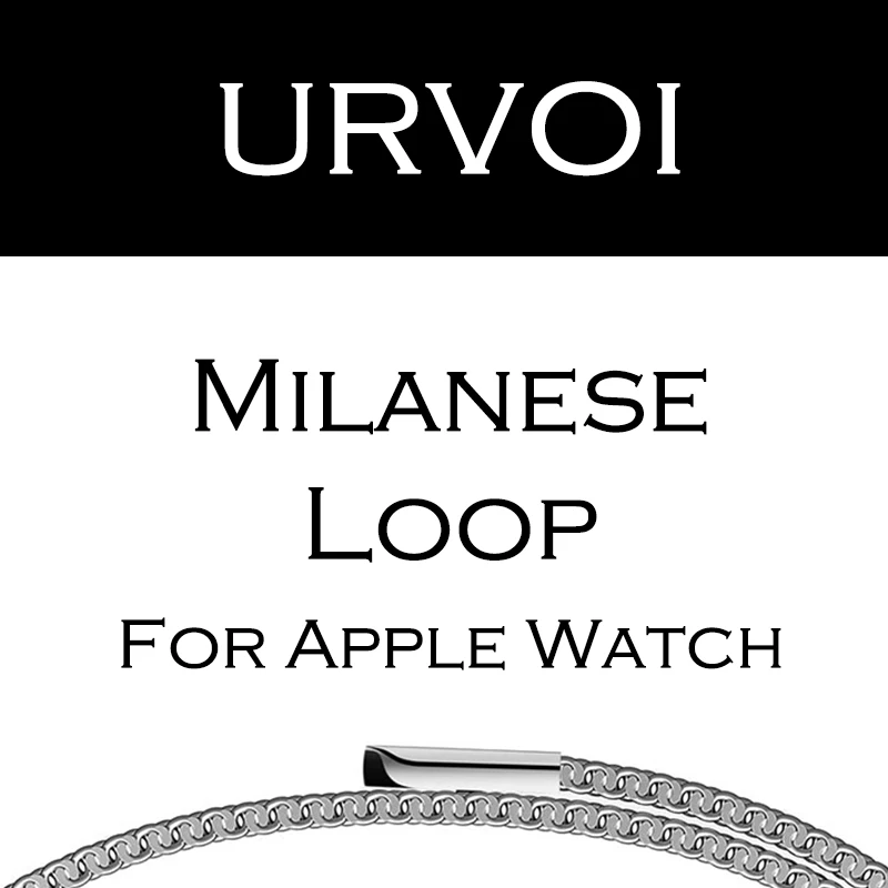 URVOI milanese loop for apple font b watch b font band Series 3 2 1 strap