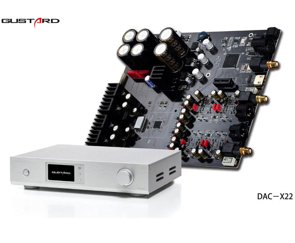 ДРОФА DAC X22 ES9038PRO XMOS Ultimate HIFI USB 384 кГц DSD512 черный|Цифро-аналоговые преобразователи