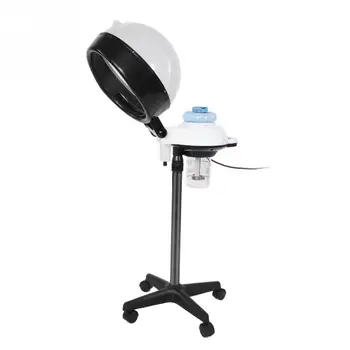 

Salon Spa Hair Steamer Rolling Stand Hooded Hair Coloring Perming Conditioning Steamer Household Health Monitors Steaming Device