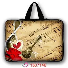 Гитарный музыкальный ноутбук рукав 1" 12 13 14 15 15,6 17 чехол для ноутбука Мягкая сумка для Macbook Air Pro retina ультрабук 12,9" планшет