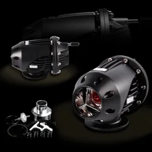 Универсальный BOV SQV SSQV 3 III Турбокомпрессор Turbo Blow Off Valve JDM цвет черный