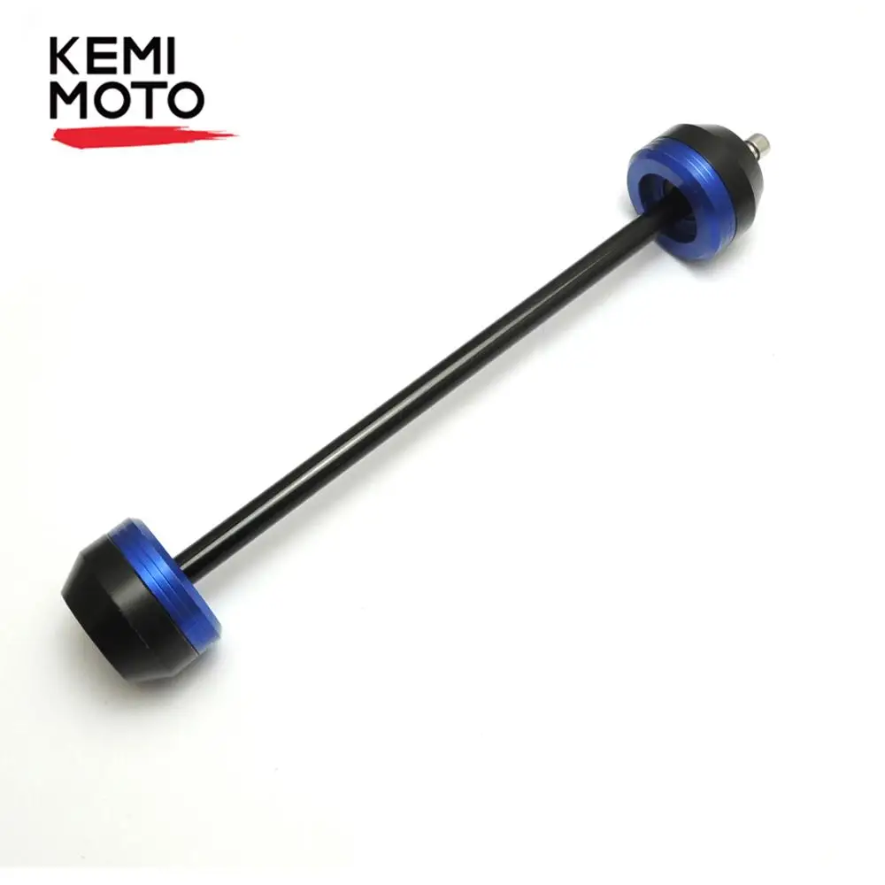 KEMiMOTO Front Axle Fork Wheel Protector For YAMAHA MT-07 FZ-07 MT07 FZ 07 2014 2015 2016 Sliders Falling Protection CNC | Автомобили и