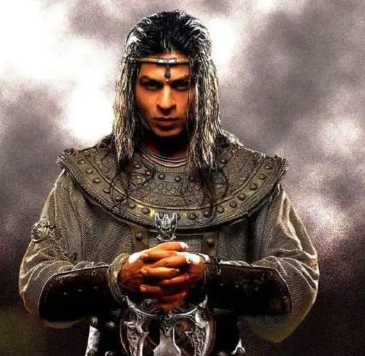 S0110 MOVIE ASHOKA ASOKA DARKNESS DEMON SWORD BLACK PAINTINGS DOUBLE