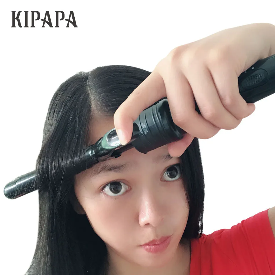 

KIPAPA Ceramic Styling Tools 19MM Hair Curling Iron 0.75 Inch Digital Hair Curler Roller Hair Waver Magic Curling Wand Irons