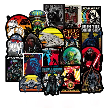 

100 Pcs Star Wars Stickers For Car Laptop Skateboard Bicycle Luggage Pvc Waterproof Decal Sticker